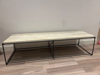 Mesa de centro madera y metal
de marca banak 