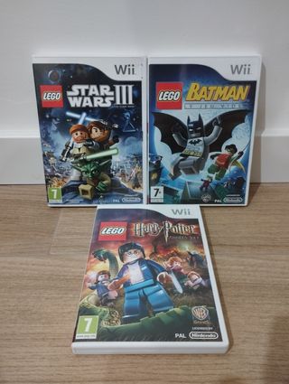 Pack LEGO originales para Nintendo Wii