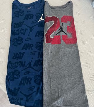 2 Camisetas Jordan Niño