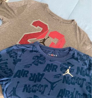 2 Camisetas Jordan Niño
