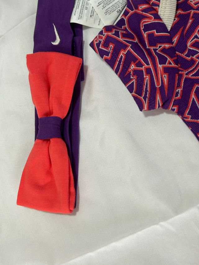 Set Neonato Nike Viola e Arancio