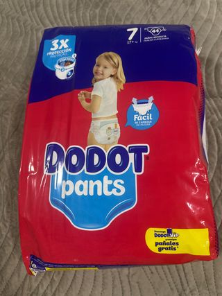 Pañales Dodot Pants Talla 7 (17+ kg)
