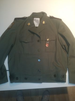 Chaqueta Militar Verde Oliva Talla M
