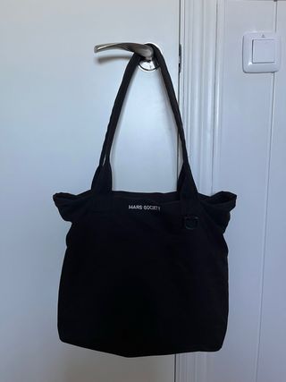 Bolso Negro Grande Mars Society