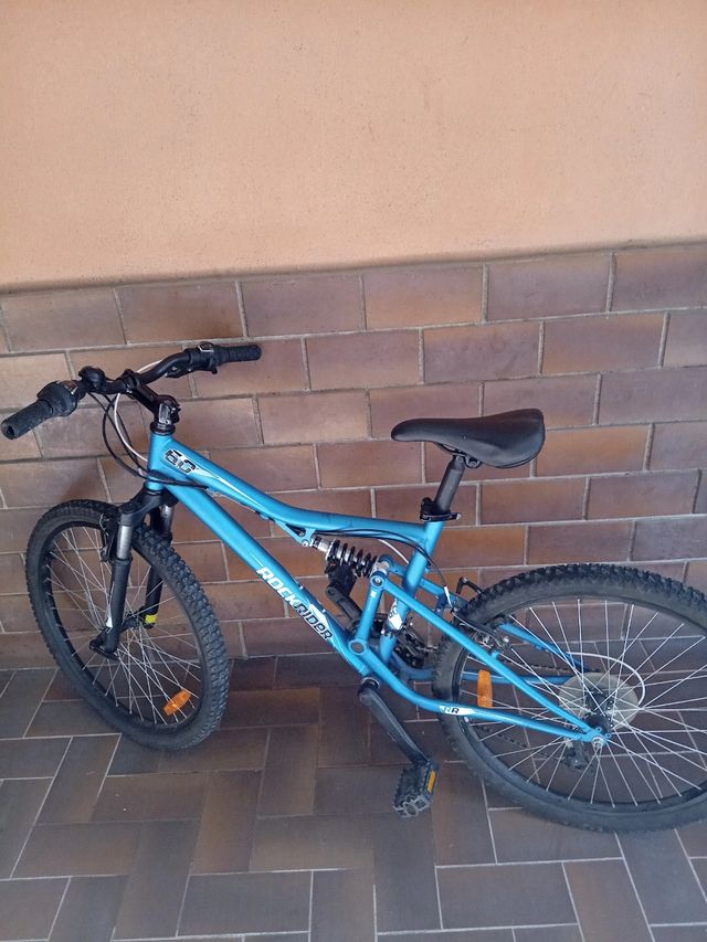 Bicicletta Rockrider MTB Blu