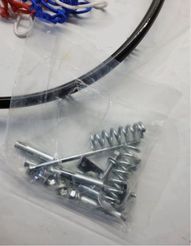 Canestro da basket con retina