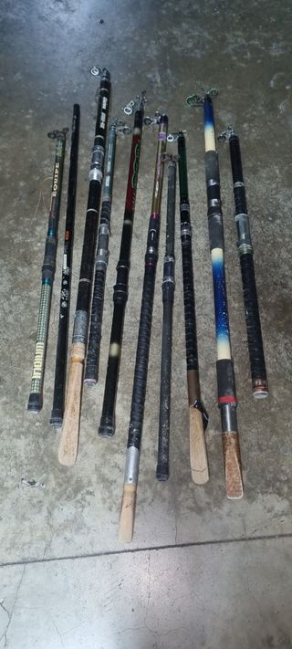 Cañas de pescar