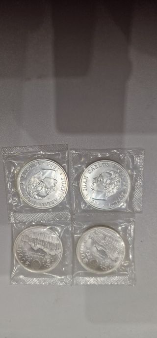 Moneda Plata 2000 Ptas Juan Carlos I 1995 