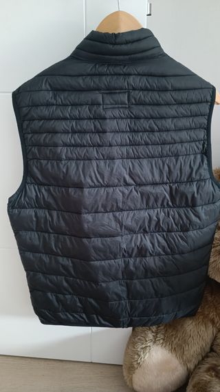 Chaleco acolchado negro