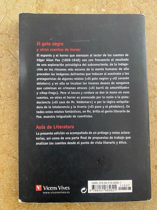 El Gato Negro y Otros Cuentos de Horror / The B...