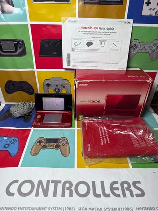 Nintendo 3DS Roja con Caja