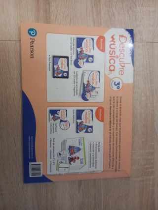 Libro de Música 3º Primaria Pearson