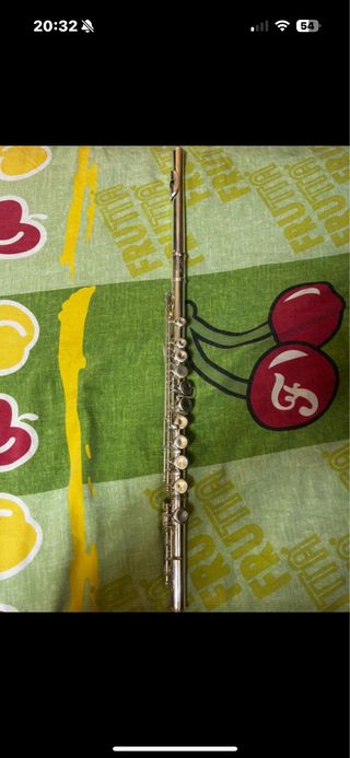 Flauto traverso con custodia