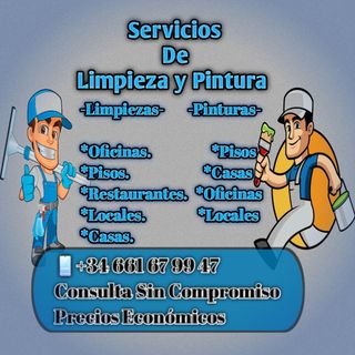SERVICIO DE PI TURA Y LIMPIEZA
