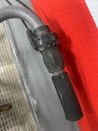 Bicicleta Decatlón paseo mujer plateada