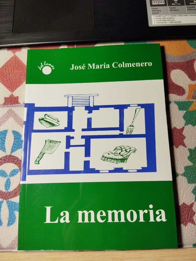 Libro La memoria de José María Colmenero