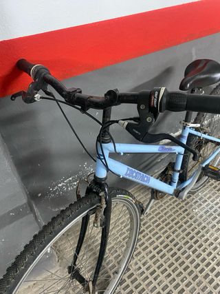 Bicicleta Decatlón Cadete/Mujer Azul