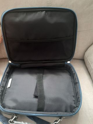 Maletín/bolsa azul para portátil