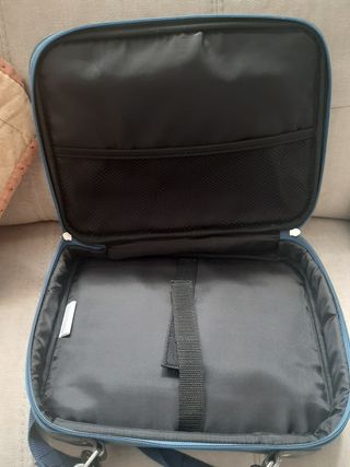 Maletín/bolsa azul para portátil