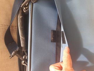 Maletín/bolsa azul para portátil