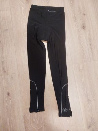 Mallas Ciclismo Culotte Enteras Negras. Decathlon 