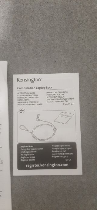 Candado Combinación Kensington para Portátil