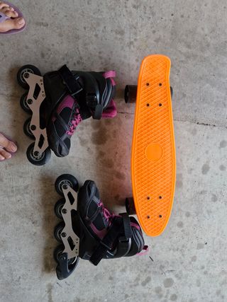 Patines y Skate Naranja