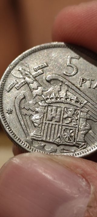 5 Pesetas España 1957