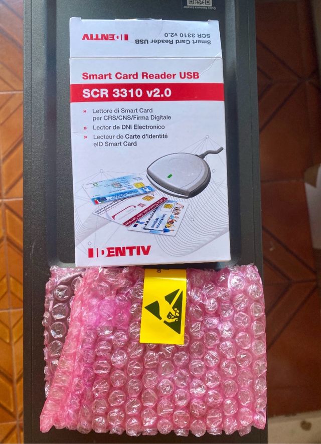 Lector Tarjetas Smart Card IDENTIV SCR 3310 v2.0
