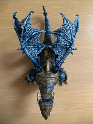 Dragón azul de juguete en Perfecto Estado