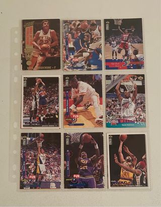 Gran lote Cromos NBA 90/00 + regalo