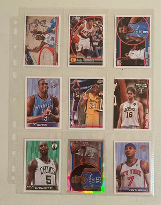 Gran lote Cromos NBA 90/00 + regalo