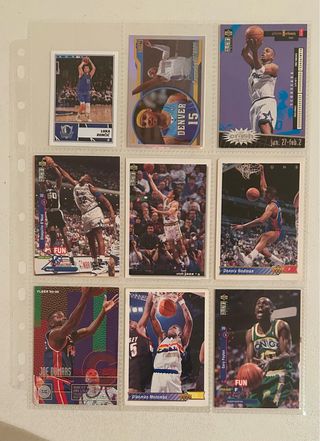 Gran lote Cromos NBA 90/00 + regalo
