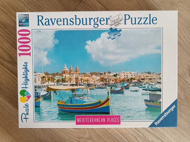 Puzzle Ravensburger 1000 piezas, como nuevo.
