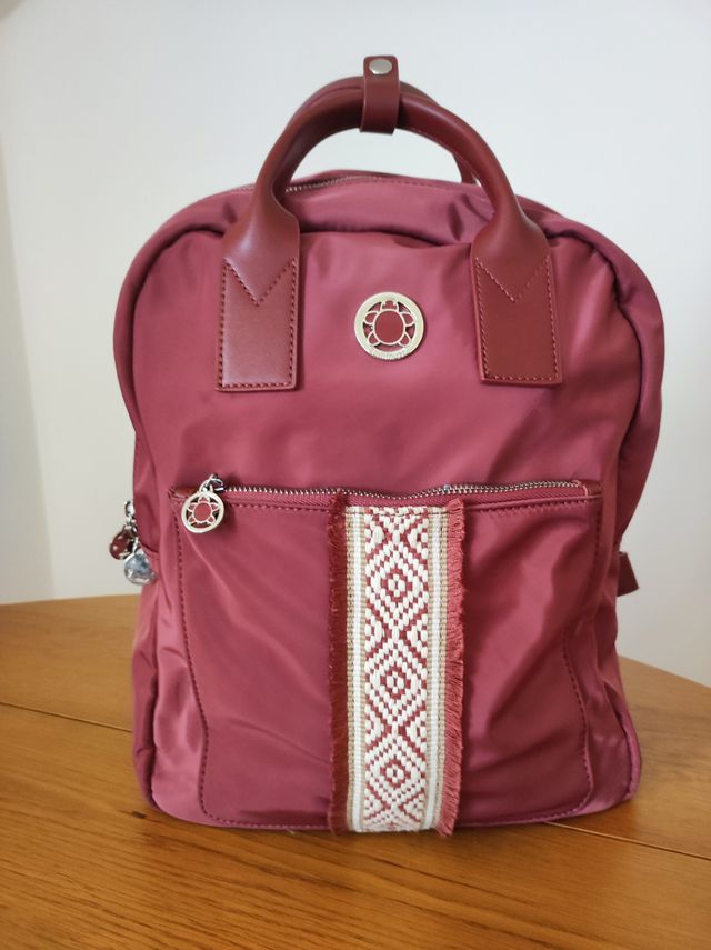 Mochila Urbana Mujer Caminatta Rosa oscuro