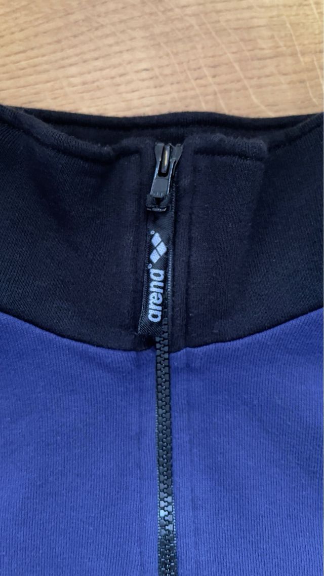 Felpa Arena Blu/Nero