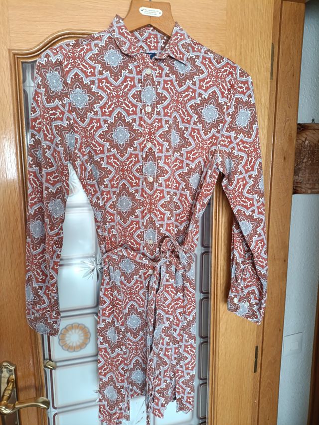 Vestido Mujer Estampado Multicolor