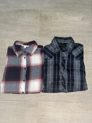 Lote 2 Camisas Manga Larga Hombre