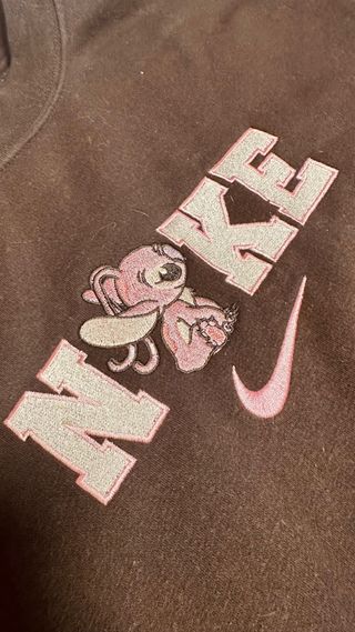 Sudadera Nike Negra Stich