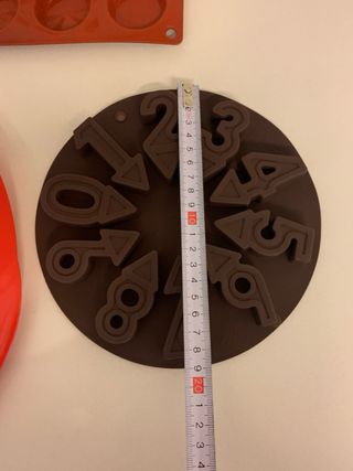 Moldes de silicona para repostería- 3 unidades