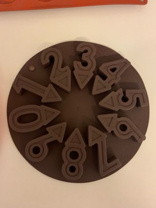 Moldes de silicona para repostería- 3 unidades