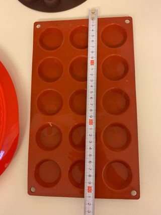 Moldes de silicona para repostería- 3 unidades