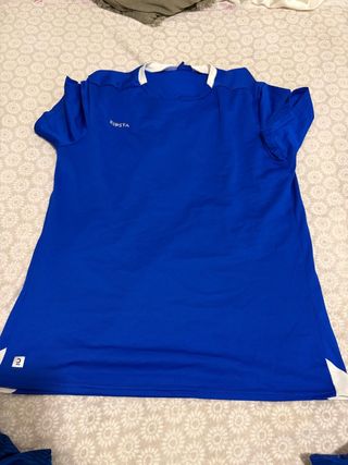 Ropa de fútbol Parets azul 
