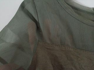 Blusa H&M Verde Oliva talla S/M