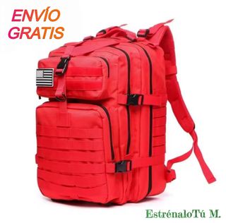 Mochila Militar Roja XL