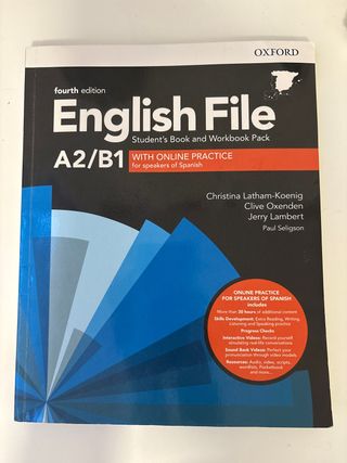 English File A2/b1 Student's Book And Workbook ...