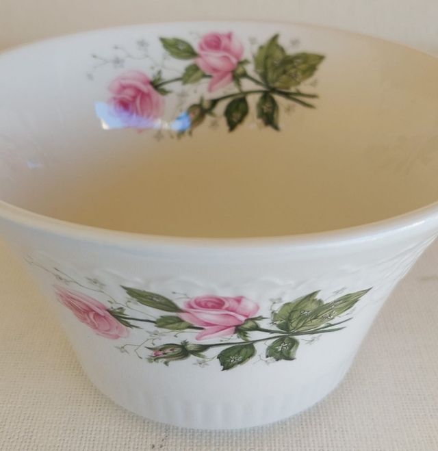 Vajilla Pontesa Vintage Porcelana Flores Rosas