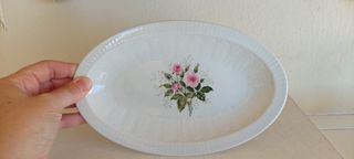 Vajilla Pontesa Vintage Porcelana Flores Rosas