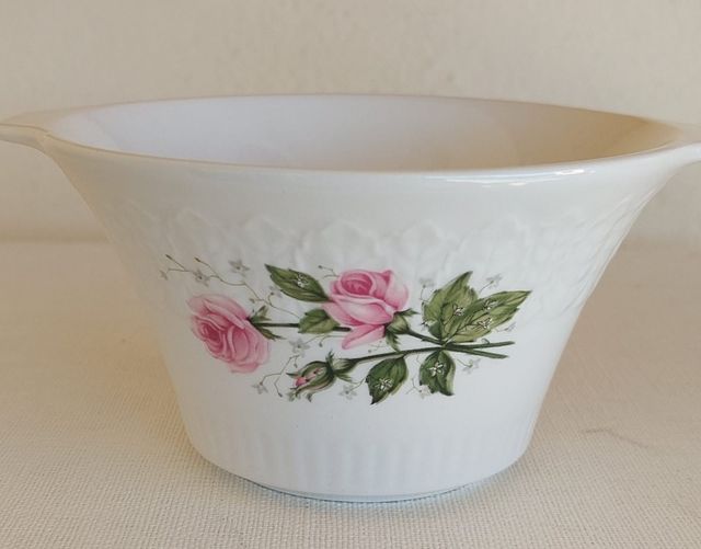 Vajilla Pontesa Vintage Porcelana Flores Rosas