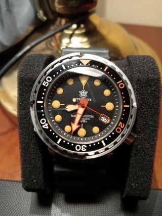Reloj Steeldive Tuna Can Buceo Automático